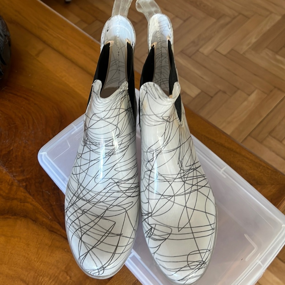 French Connection Ankle Rain Boats Size 40